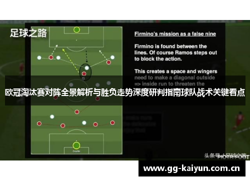 欧冠淘汰赛对阵全景解析与胜负走势深度研判指南球队战术关键看点